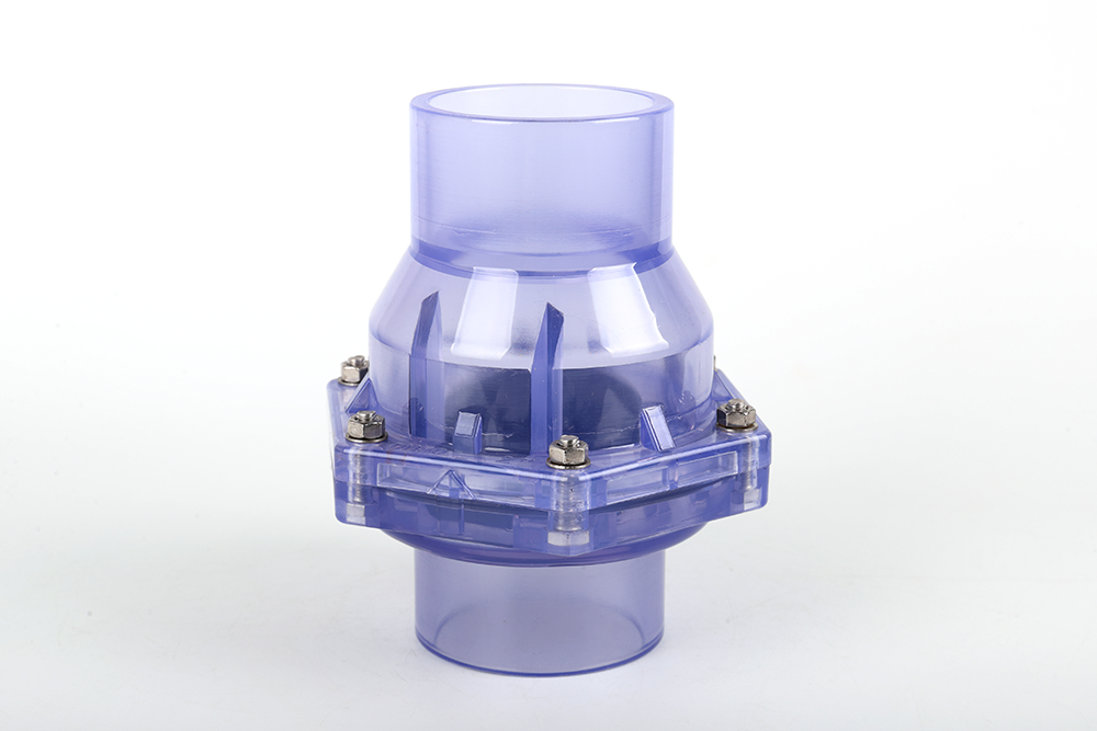 磐石透明翻板式止回阀